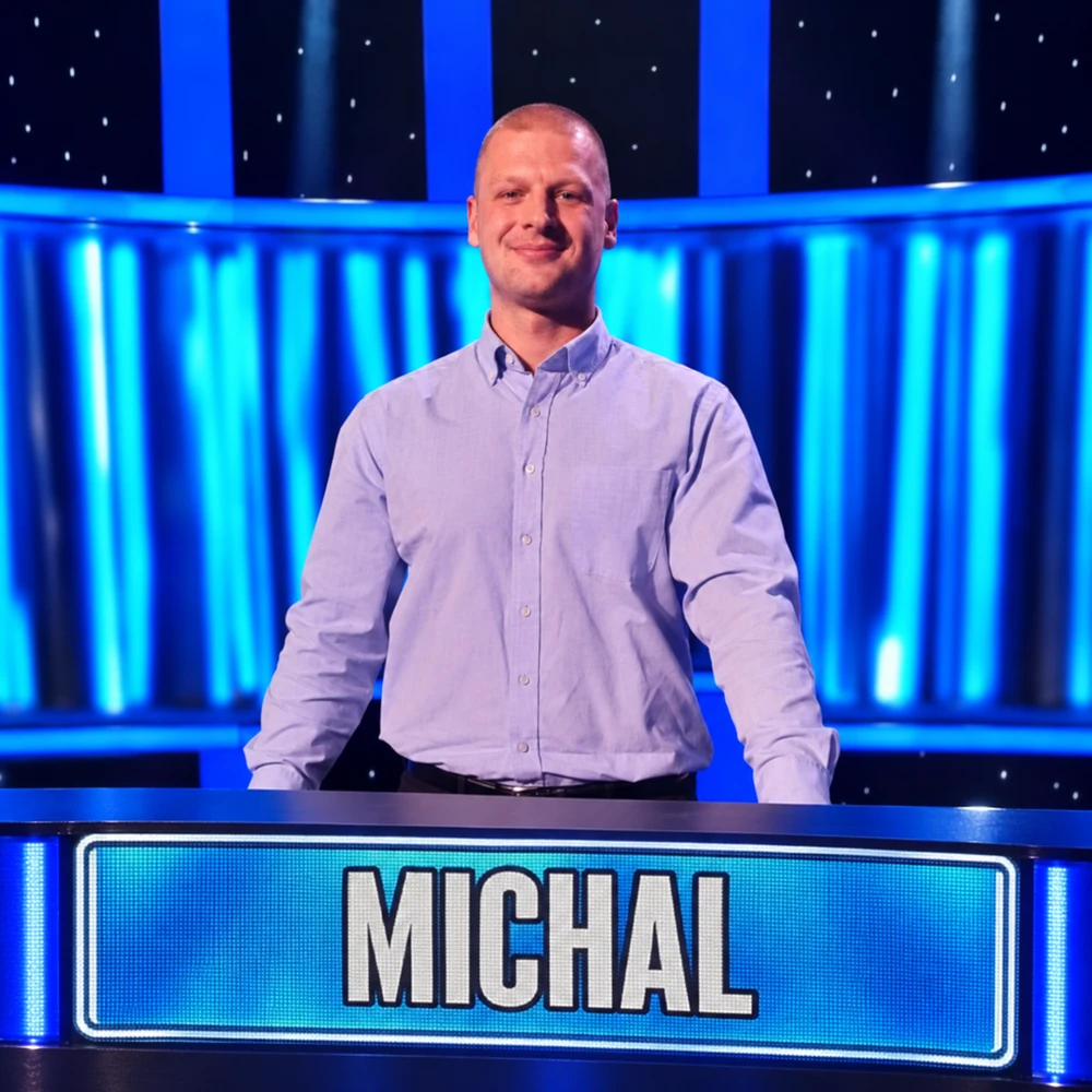 Michal Dokoupil ve studiu Na lovu